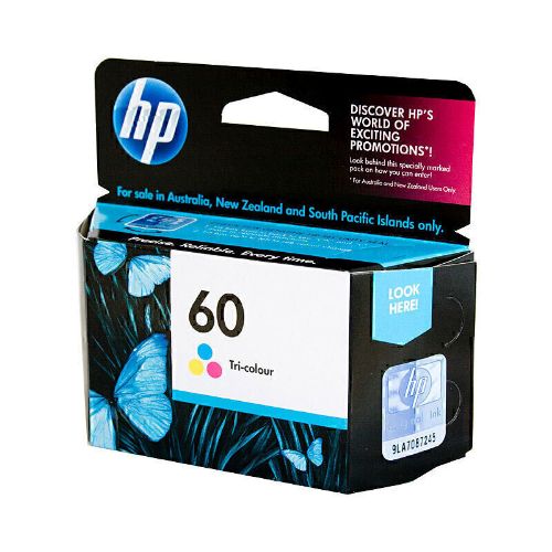 Picture of HP #60 Tri Colour Ink CC643WA