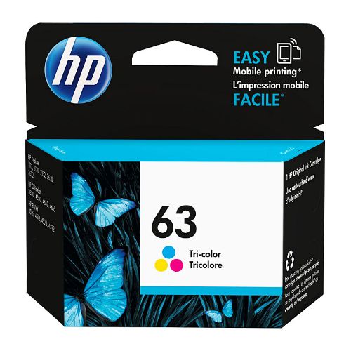 Picture of HP #63 Tri Col Ink F6U61AA