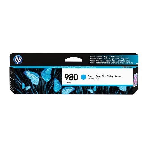 Picture of HP #980 Cyan Ink Cart D8J07A