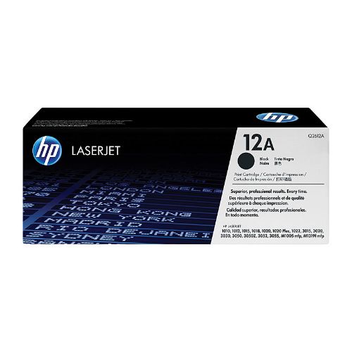 Picture of HP #12A Black Toner Q2612A