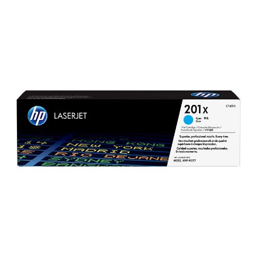 Picture of HP #201X Cyan Toner CF401X