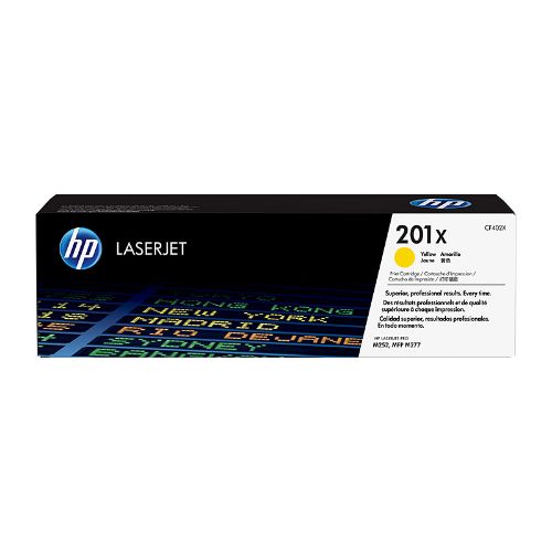 Picture of HP #201X Yellow Toner CF402X