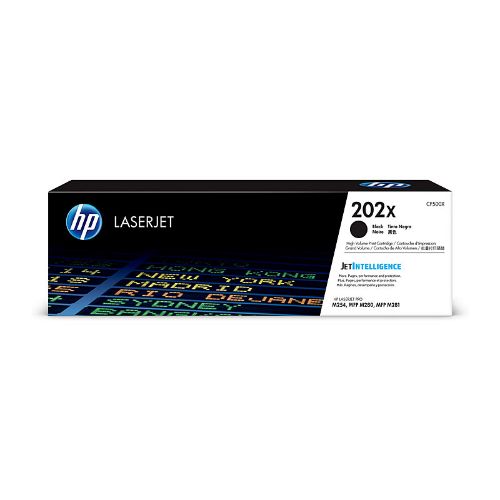 Picture of HP #202X Black Toner CF500X