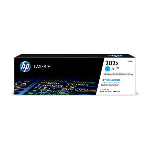 Picture of HP #202X Cyan Toner CF501X