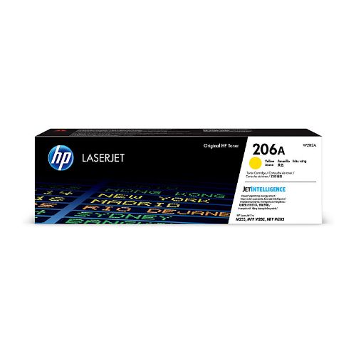 Picture of HP #206A Yellow Toner W2112A