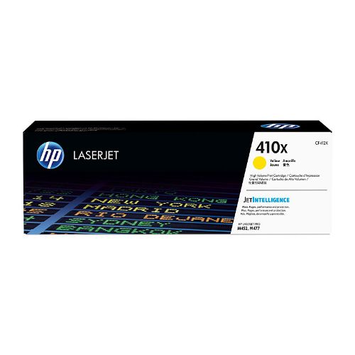 Picture of HP #410X Yellow Toner CF412X