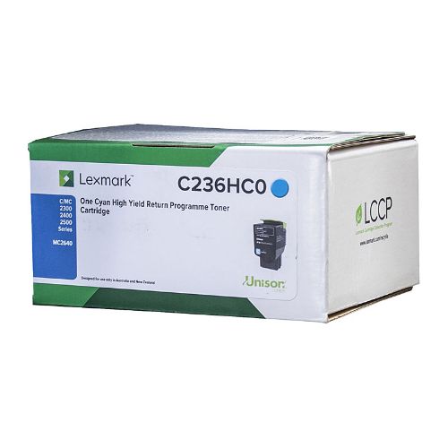 Picture of Lexm C2360C0 Cyan Toner