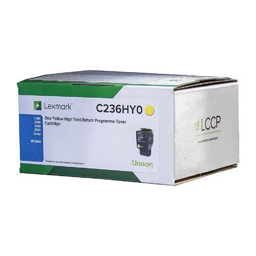 Picture of Lexm C2360Y0 Yellow Toner