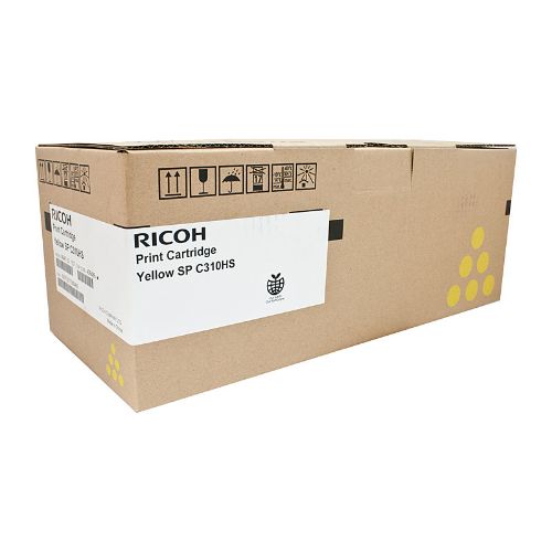 Picture of Ricoh SPC310 Yellow Toner Cart