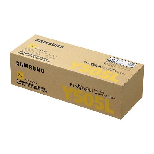 Picture of Samsung CLTY505L Yellow Toner