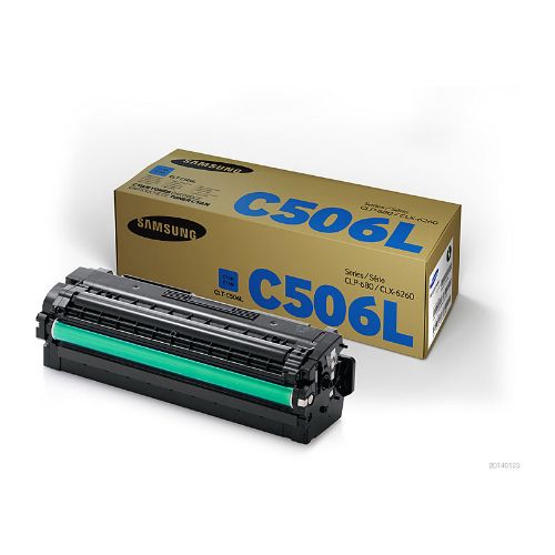 Picture of Samsung CLTC506L Cyan Toner