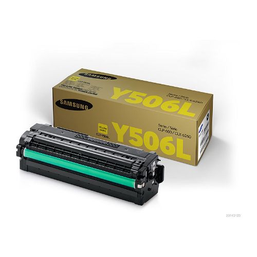 Picture of Samsung CLTY506L Yellow Toner
