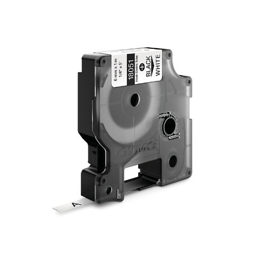 Picture of Dymo Rhno Tube Ht Shrk 6mm Wh