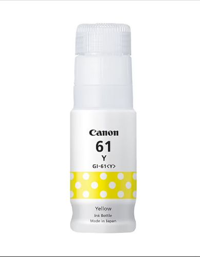 Picture of Canon GI61 Yellow Ink Bottle