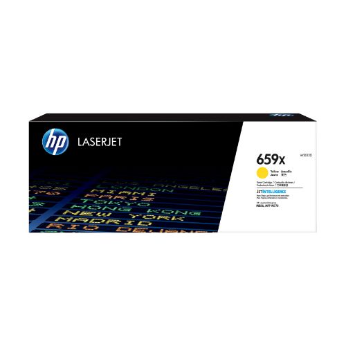 Picture of HP #659X Yellow Toner W2012X
