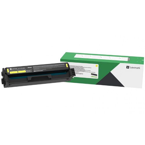 Picture of Lexm C343XY0 XHY Yellow Toner