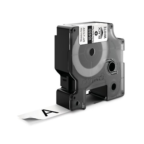 Picture of Dymo Rhino Ny Lbl 19mm Blk/Wht