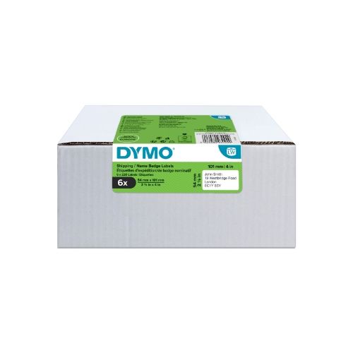 Picture of Dymo LW Ship Lbl 54X101m Pk6